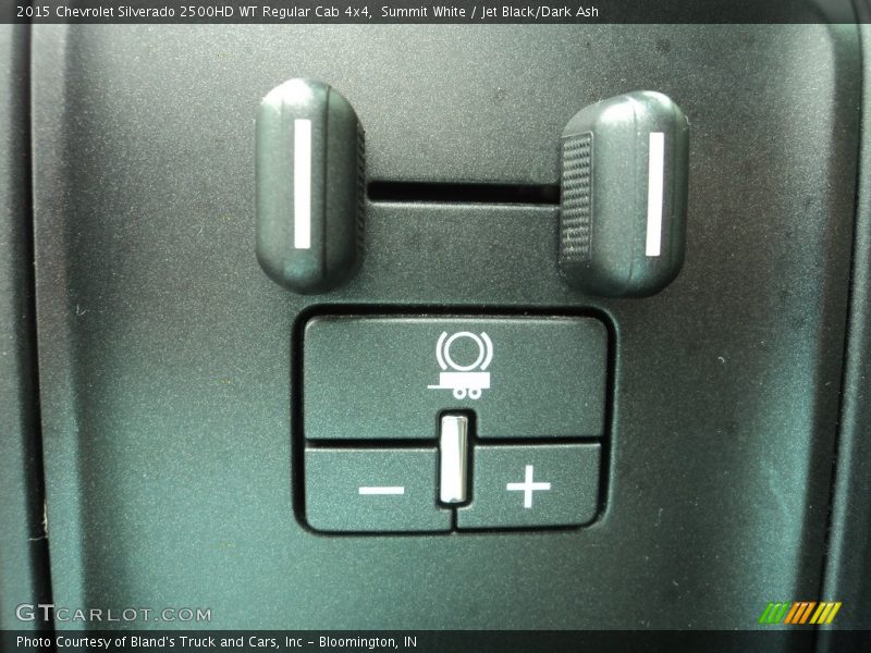 Summit White / Jet Black/Dark Ash 2015 Chevrolet Silverado 2500HD WT Regular Cab 4x4