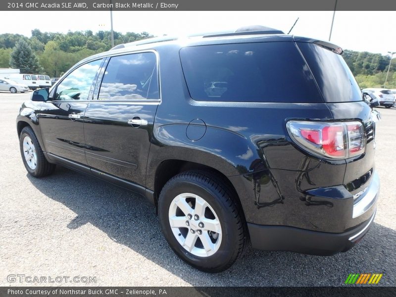 Carbon Black Metallic / Ebony 2014 GMC Acadia SLE AWD