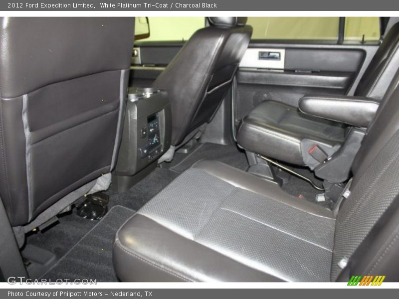 White Platinum Tri-Coat / Charcoal Black 2012 Ford Expedition Limited