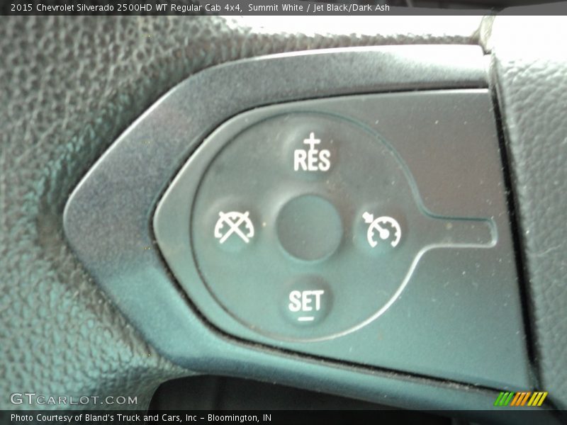 Summit White / Jet Black/Dark Ash 2015 Chevrolet Silverado 2500HD WT Regular Cab 4x4