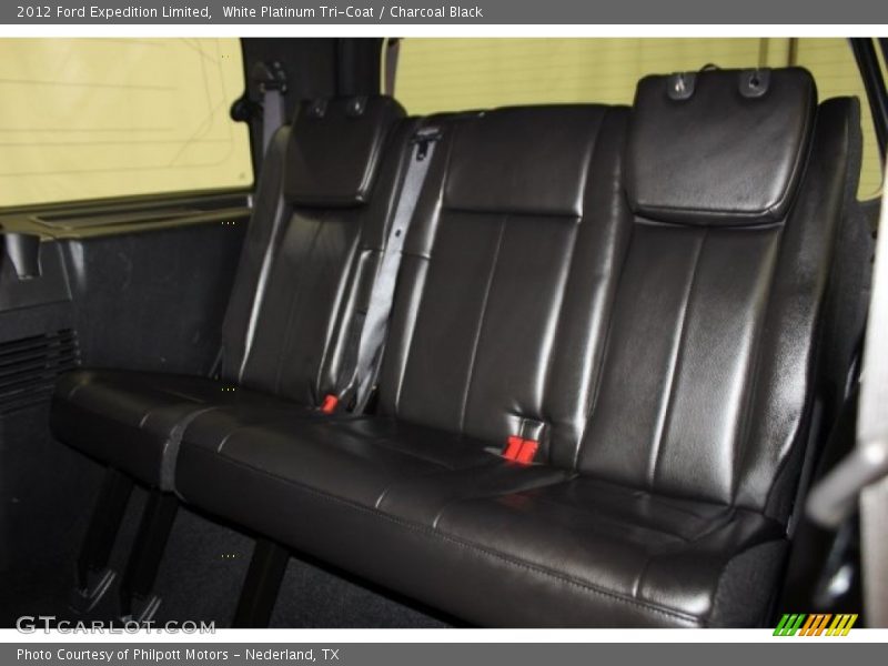 White Platinum Tri-Coat / Charcoal Black 2012 Ford Expedition Limited