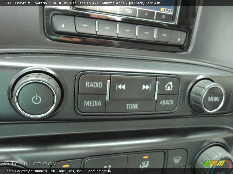 Summit White / Jet Black/Dark Ash 2015 Chevrolet Silverado 2500HD WT Regular Cab 4x4