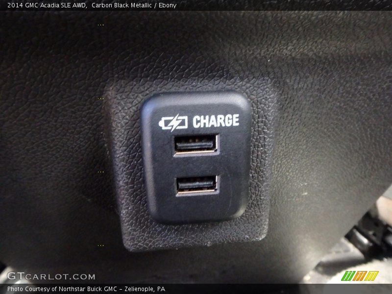 Carbon Black Metallic / Ebony 2014 GMC Acadia SLE AWD