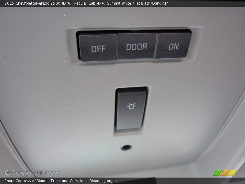 Summit White / Jet Black/Dark Ash 2015 Chevrolet Silverado 2500HD WT Regular Cab 4x4