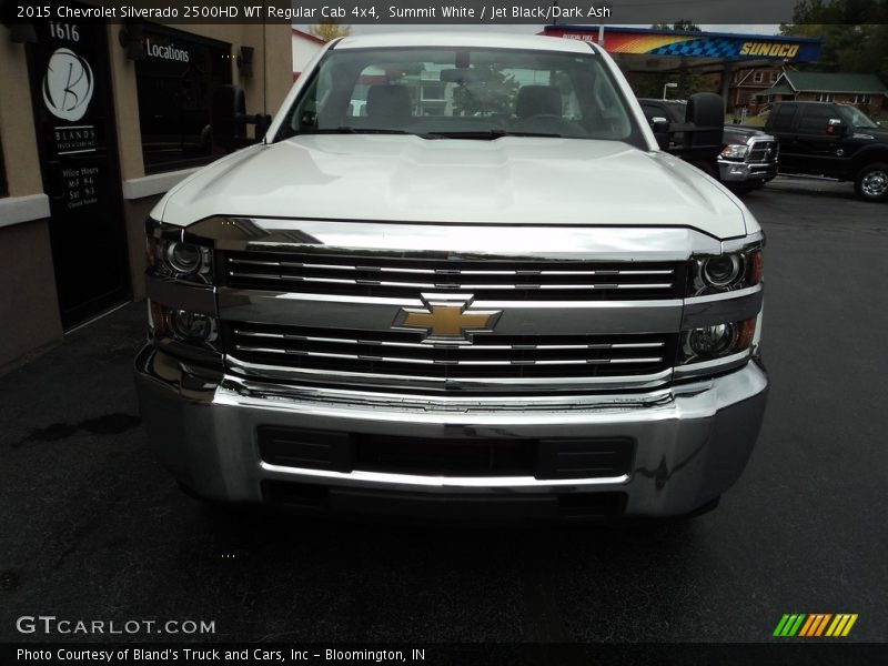 Summit White / Jet Black/Dark Ash 2015 Chevrolet Silverado 2500HD WT Regular Cab 4x4