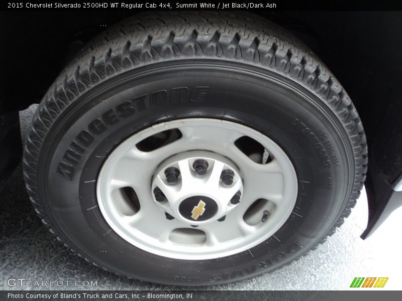 Summit White / Jet Black/Dark Ash 2015 Chevrolet Silverado 2500HD WT Regular Cab 4x4