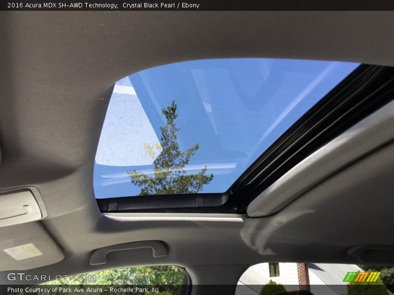 Crystal Black Pearl / Ebony 2016 Acura MDX SH-AWD Technology