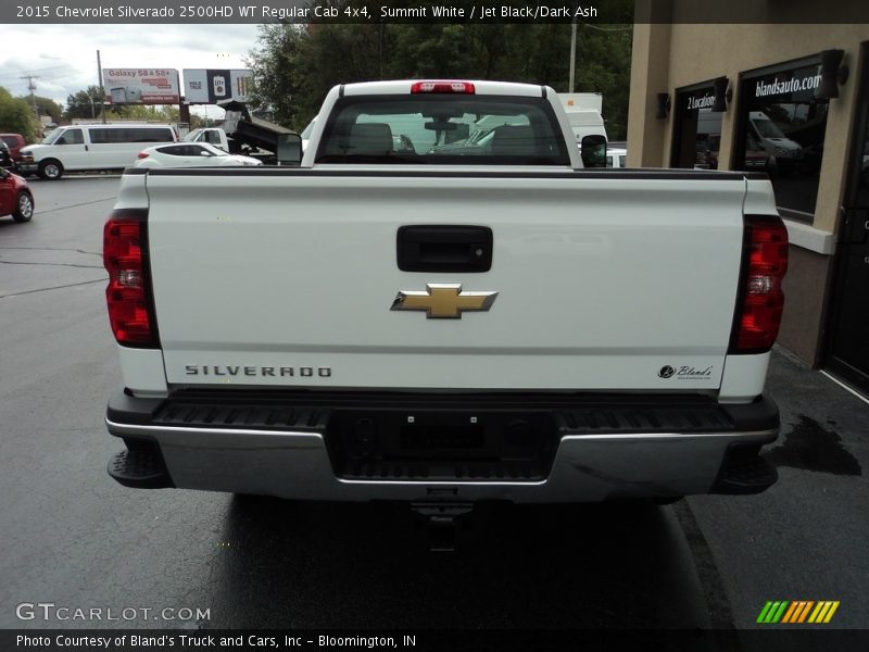 Summit White / Jet Black/Dark Ash 2015 Chevrolet Silverado 2500HD WT Regular Cab 4x4