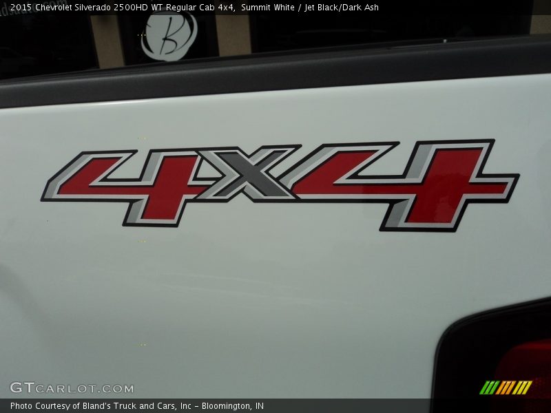 Summit White / Jet Black/Dark Ash 2015 Chevrolet Silverado 2500HD WT Regular Cab 4x4