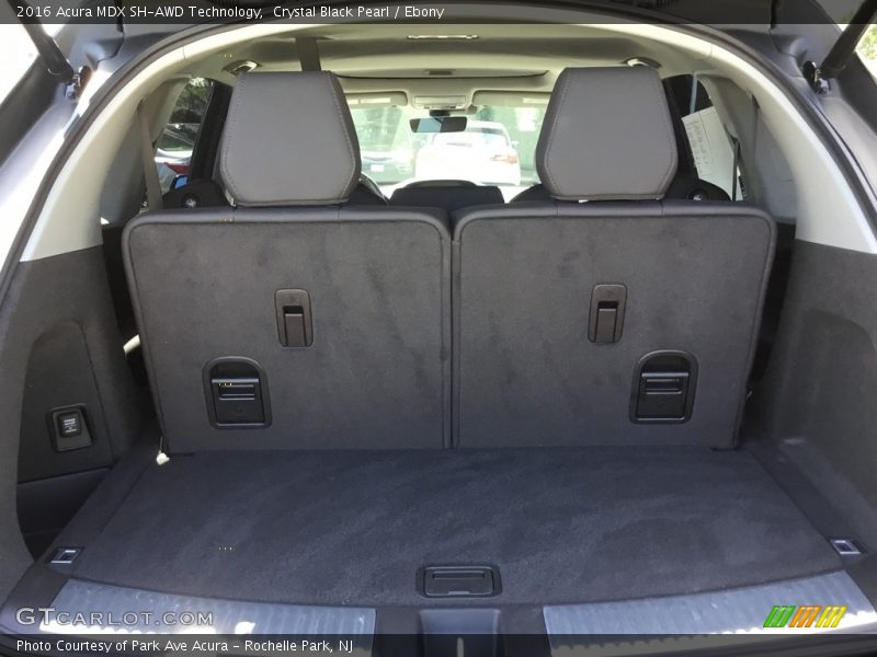 Crystal Black Pearl / Ebony 2016 Acura MDX SH-AWD Technology