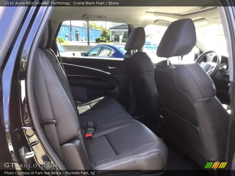 Crystal Black Pearl / Ebony 2016 Acura MDX SH-AWD Technology