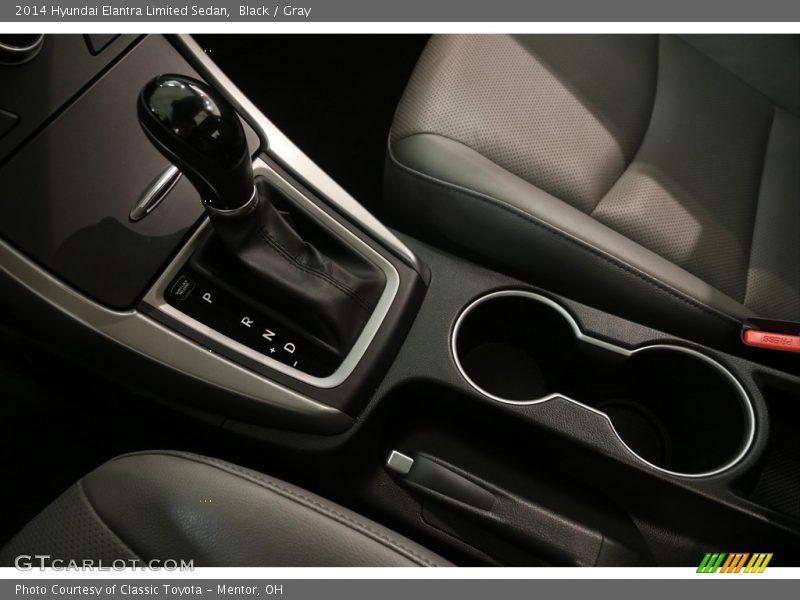 Black / Gray 2014 Hyundai Elantra Limited Sedan