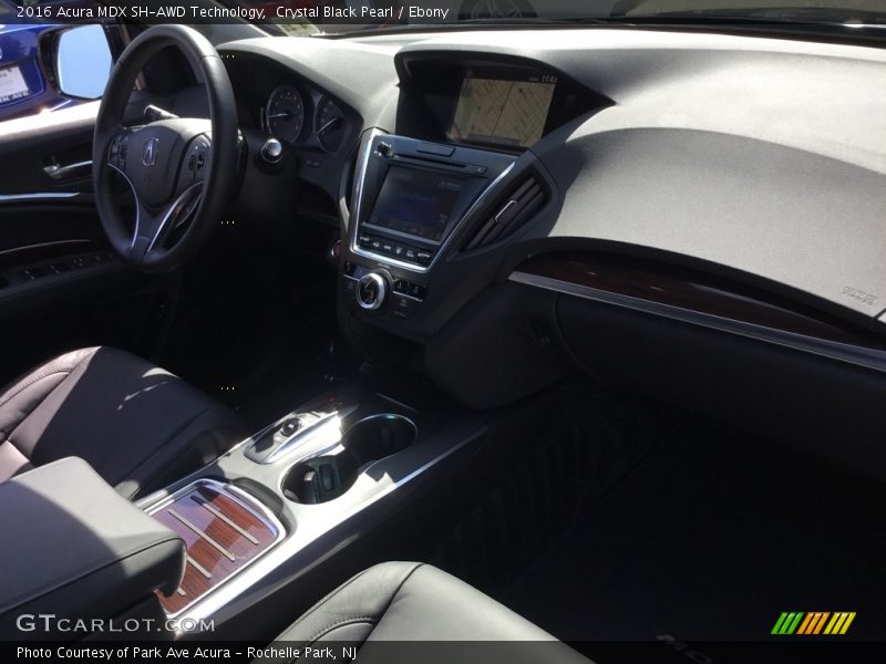 Crystal Black Pearl / Ebony 2016 Acura MDX SH-AWD Technology