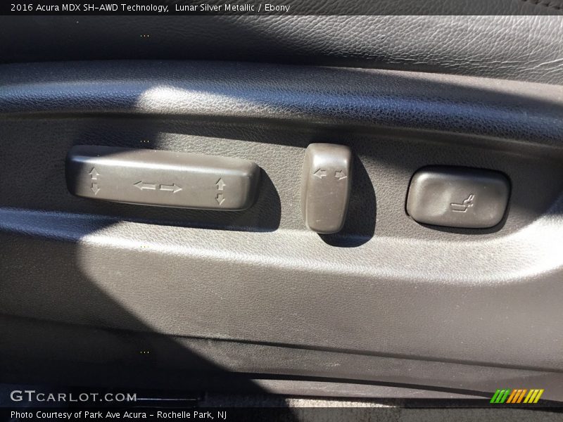 Lunar Silver Metallic / Ebony 2016 Acura MDX SH-AWD Technology