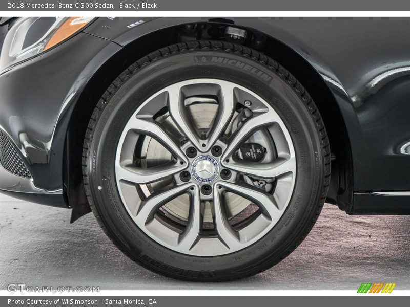Black / Black 2018 Mercedes-Benz C 300 Sedan