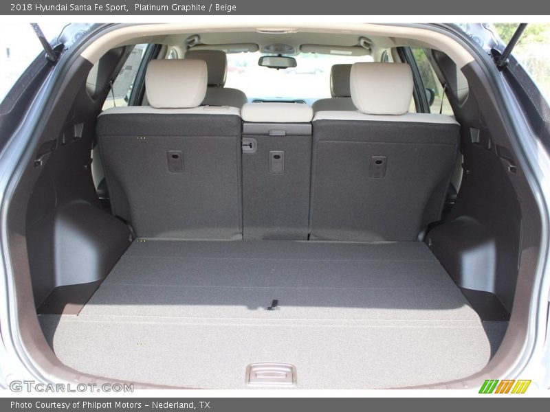 Platinum Graphite / Beige 2018 Hyundai Santa Fe Sport