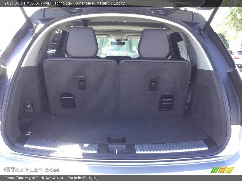 Lunar Silver Metallic / Ebony 2016 Acura MDX SH-AWD Technology