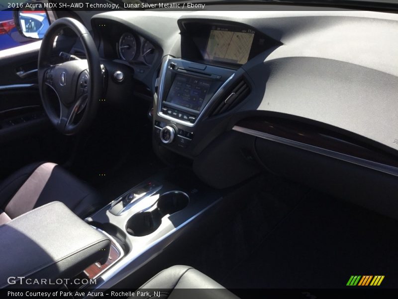 Lunar Silver Metallic / Ebony 2016 Acura MDX SH-AWD Technology