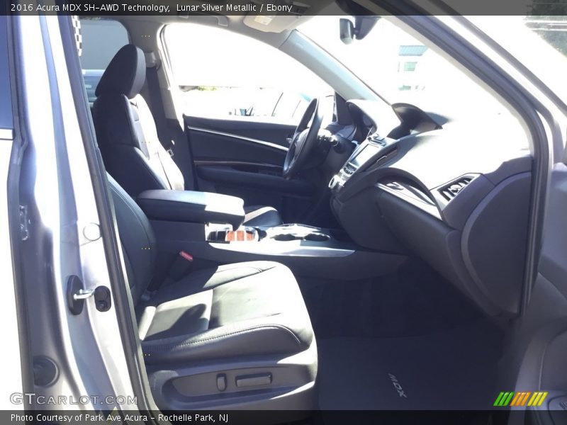 Lunar Silver Metallic / Ebony 2016 Acura MDX SH-AWD Technology