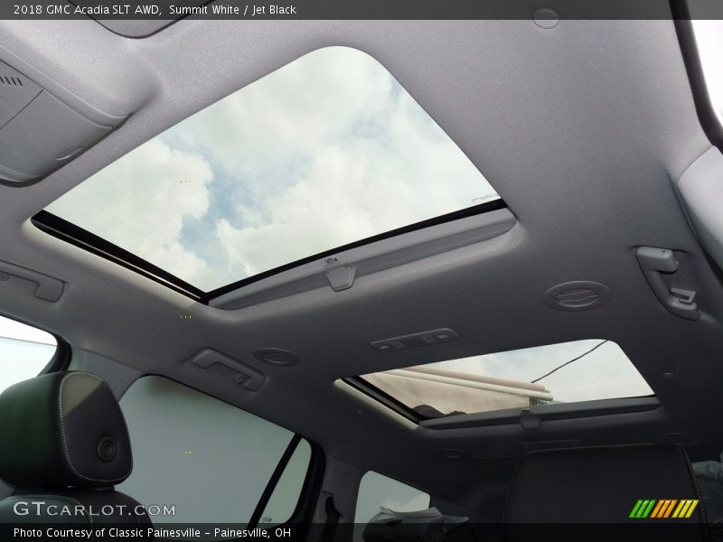 Summit White / Jet Black 2018 GMC Acadia SLT AWD
