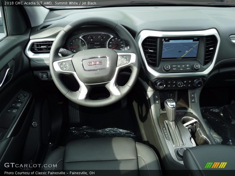 Summit White / Jet Black 2018 GMC Acadia SLT AWD