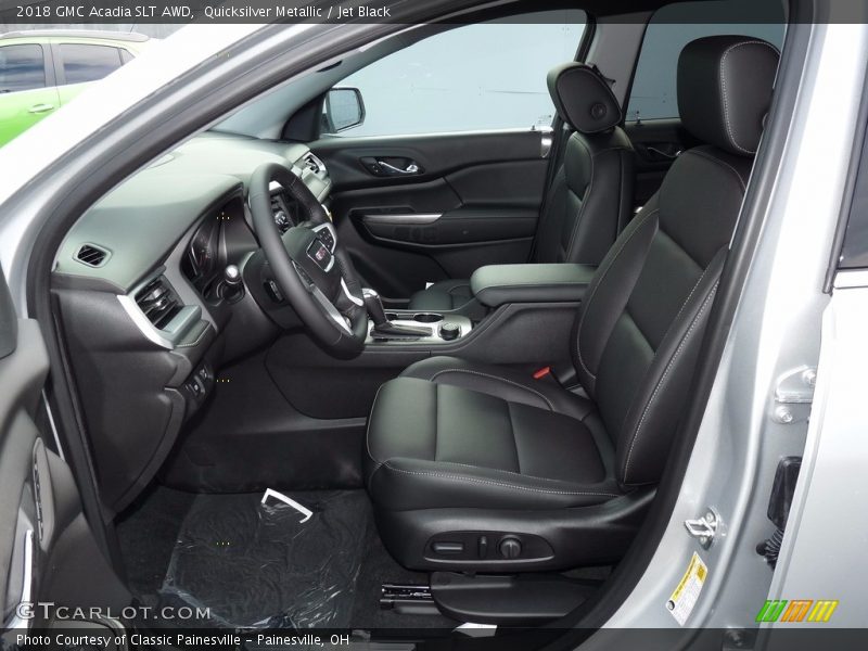 Quicksilver Metallic / Jet Black 2018 GMC Acadia SLT AWD