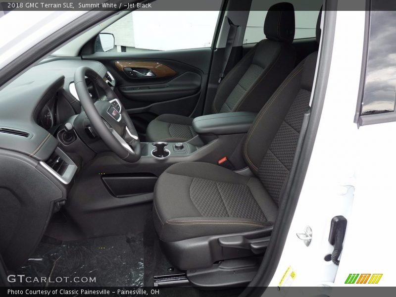Summit White / ­Jet Black 2018 GMC Terrain SLE