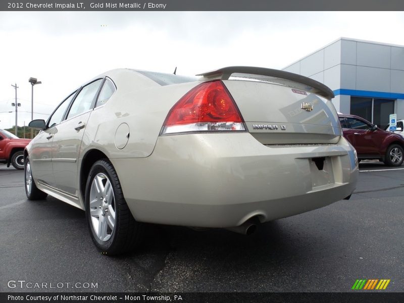 Gold Mist Metallic / Ebony 2012 Chevrolet Impala LT