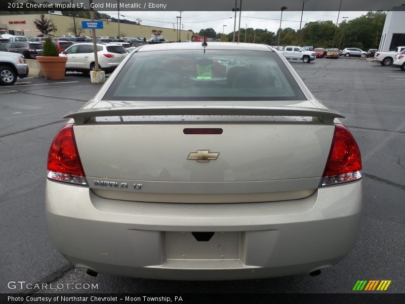 Gold Mist Metallic / Ebony 2012 Chevrolet Impala LT