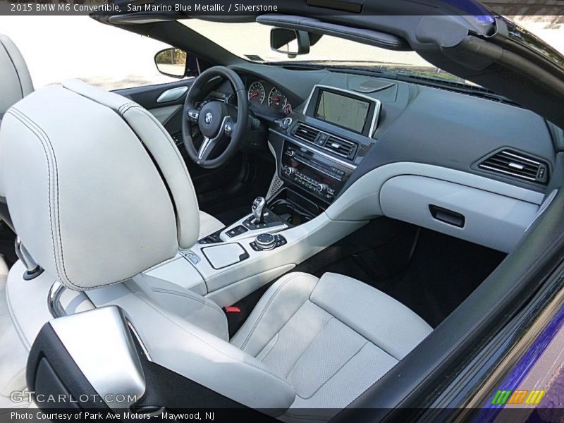Dashboard of 2015 M6 Convertible