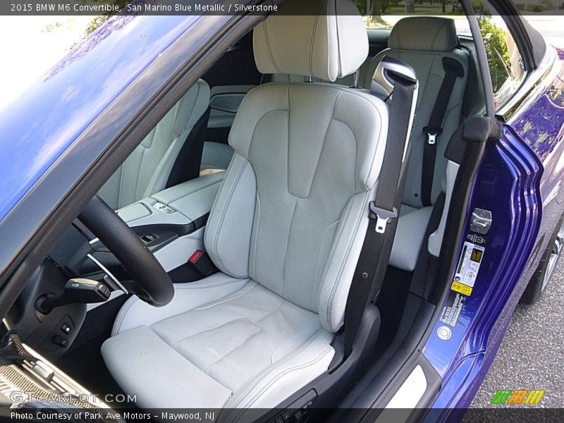 Front Seat of 2015 M6 Convertible