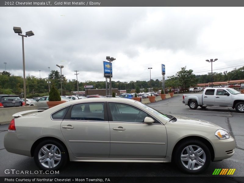 Gold Mist Metallic / Ebony 2012 Chevrolet Impala LT