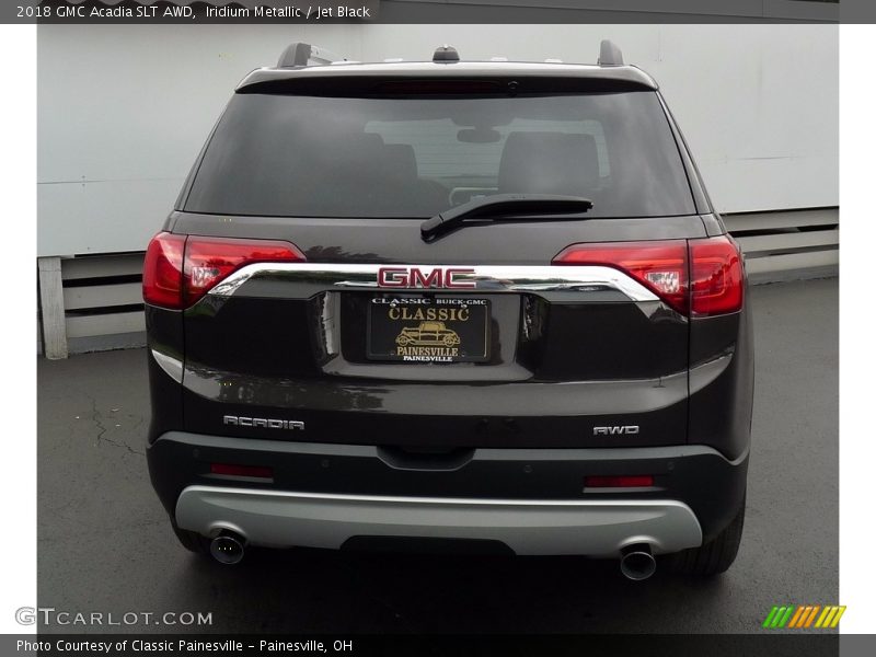 Iridium Metallic / Jet Black 2018 GMC Acadia SLT AWD