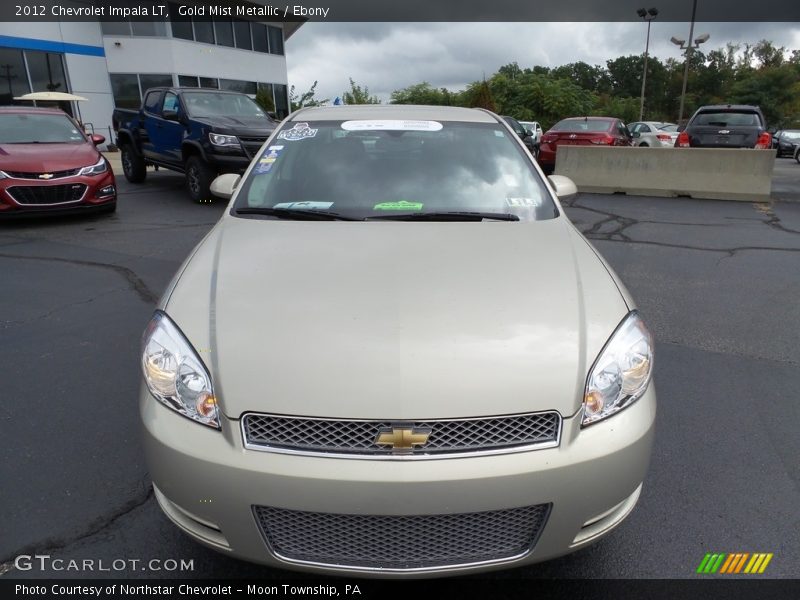 Gold Mist Metallic / Ebony 2012 Chevrolet Impala LT