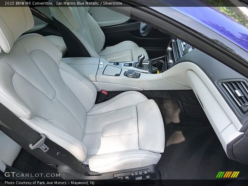 Front Seat of 2015 M6 Convertible