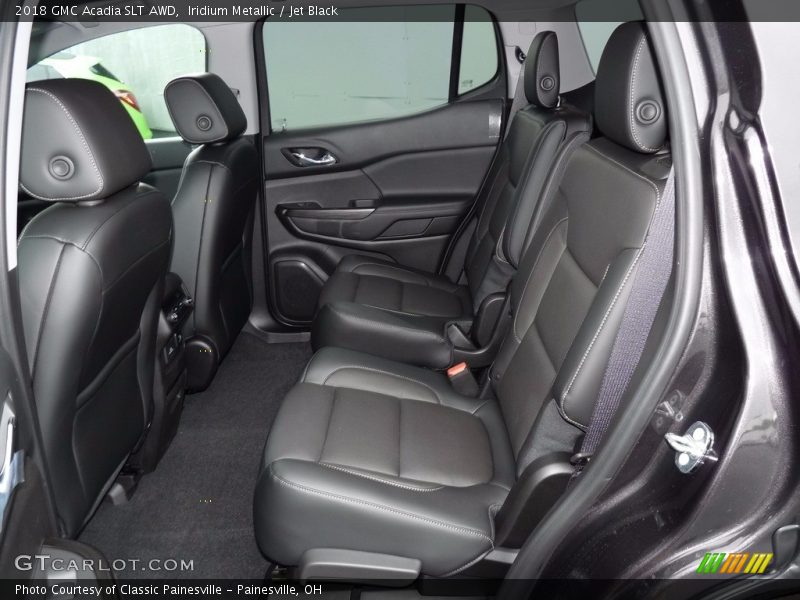 Iridium Metallic / Jet Black 2018 GMC Acadia SLT AWD