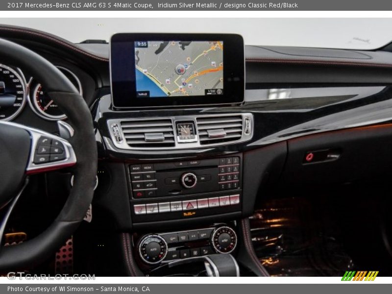 Navigation of 2017 CLS AMG 63 S 4Matic Coupe