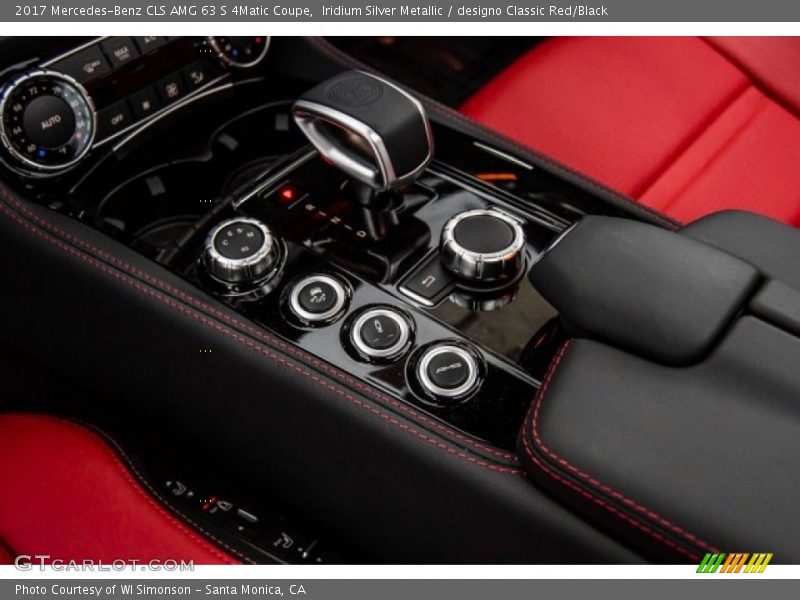 Controls of 2017 CLS AMG 63 S 4Matic Coupe