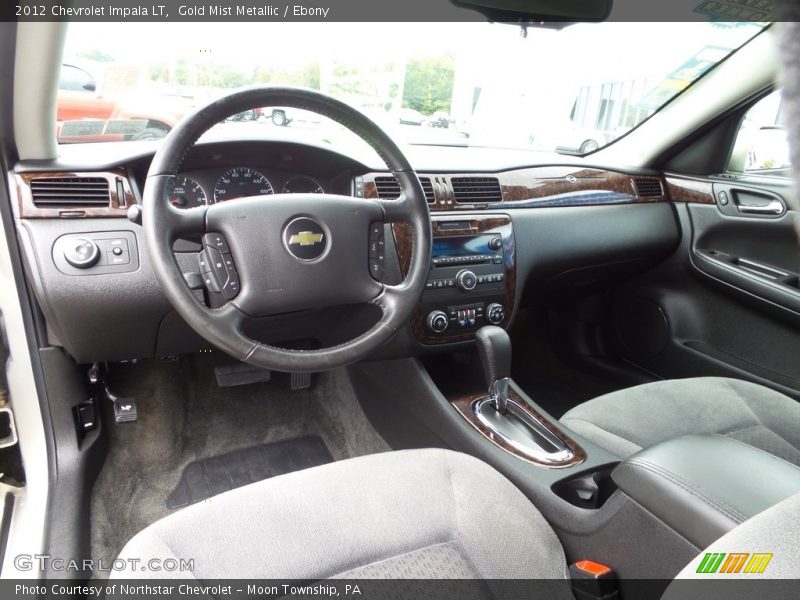 Gold Mist Metallic / Ebony 2012 Chevrolet Impala LT