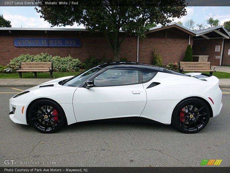  2017 Evora 400 Metallic White
