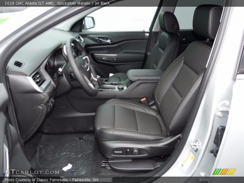 Quicksilver Metallic / Jet Black 2018 GMC Acadia SLT AWD