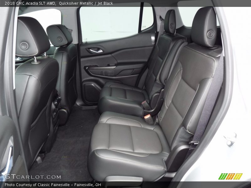 Quicksilver Metallic / Jet Black 2018 GMC Acadia SLT AWD