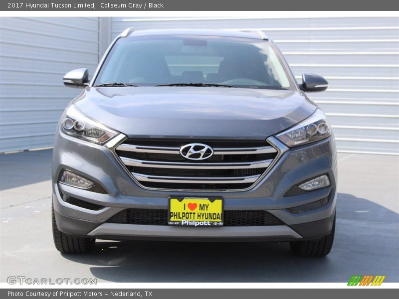 Coliseum Gray / Black 2017 Hyundai Tucson Limited