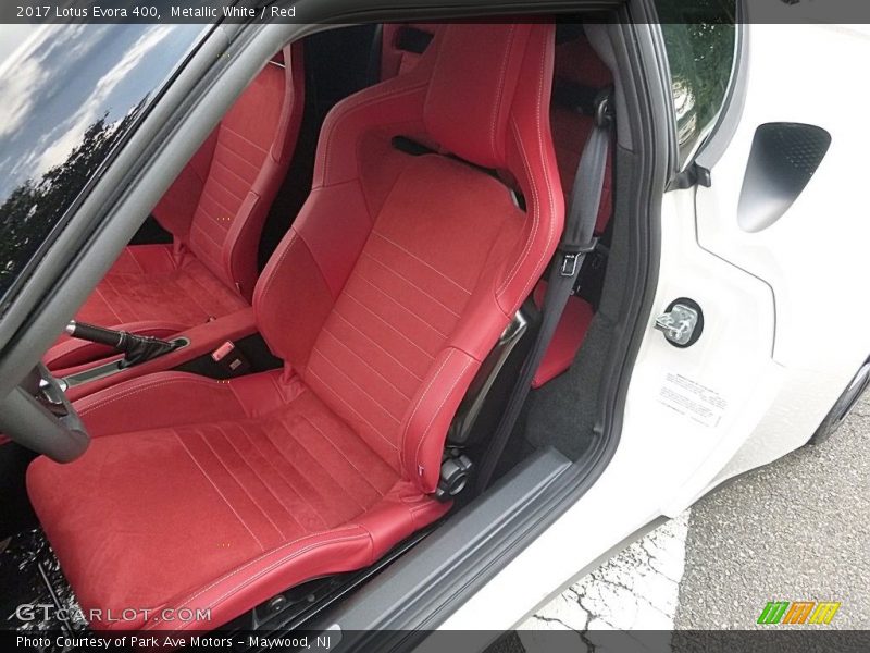 Front Seat of 2017 Evora 400