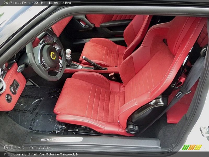  2017 Evora 400 Red Interior