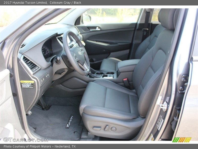 Coliseum Gray / Black 2017 Hyundai Tucson Limited