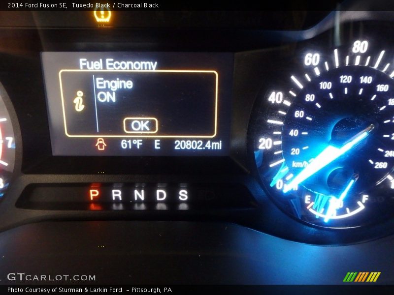 Tuxedo Black / Charcoal Black 2014 Ford Fusion SE