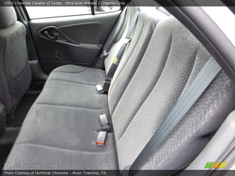 Ultra Silver Metallic / Graphite Gray 2003 Chevrolet Cavalier LS Sedan