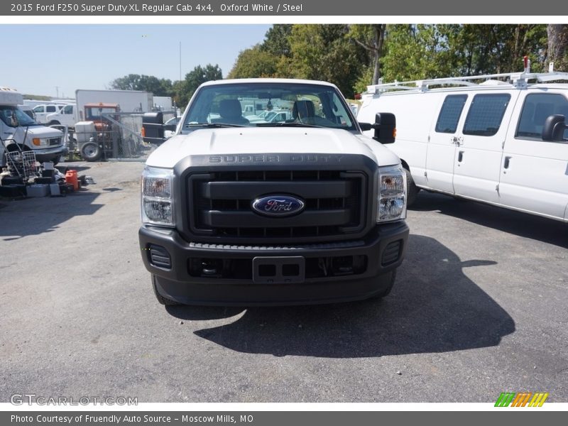 Oxford White / Steel 2015 Ford F250 Super Duty XL Regular Cab 4x4
