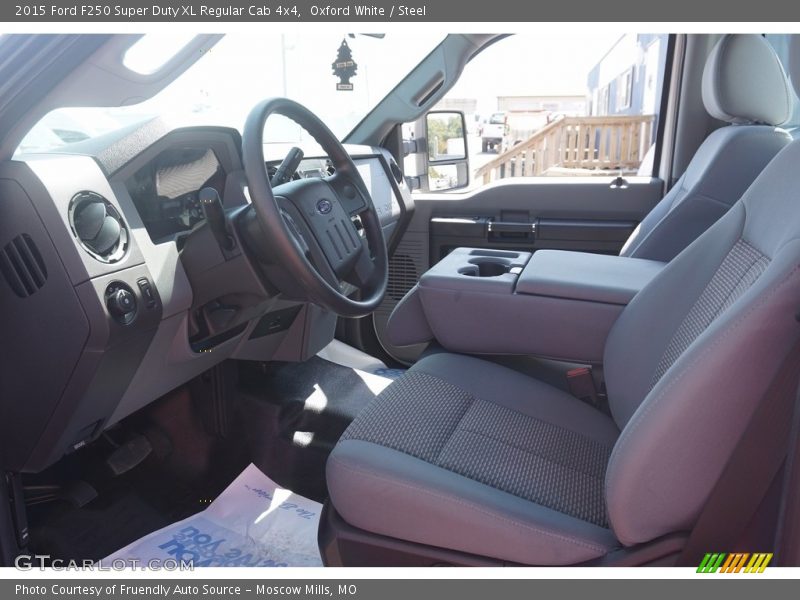 Oxford White / Steel 2015 Ford F250 Super Duty XL Regular Cab 4x4